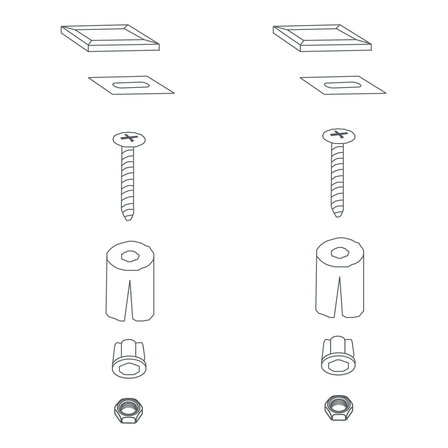 Kit de instalacion dover para asiento de sanitario dover avalon fermont y viena unico,,hi-res