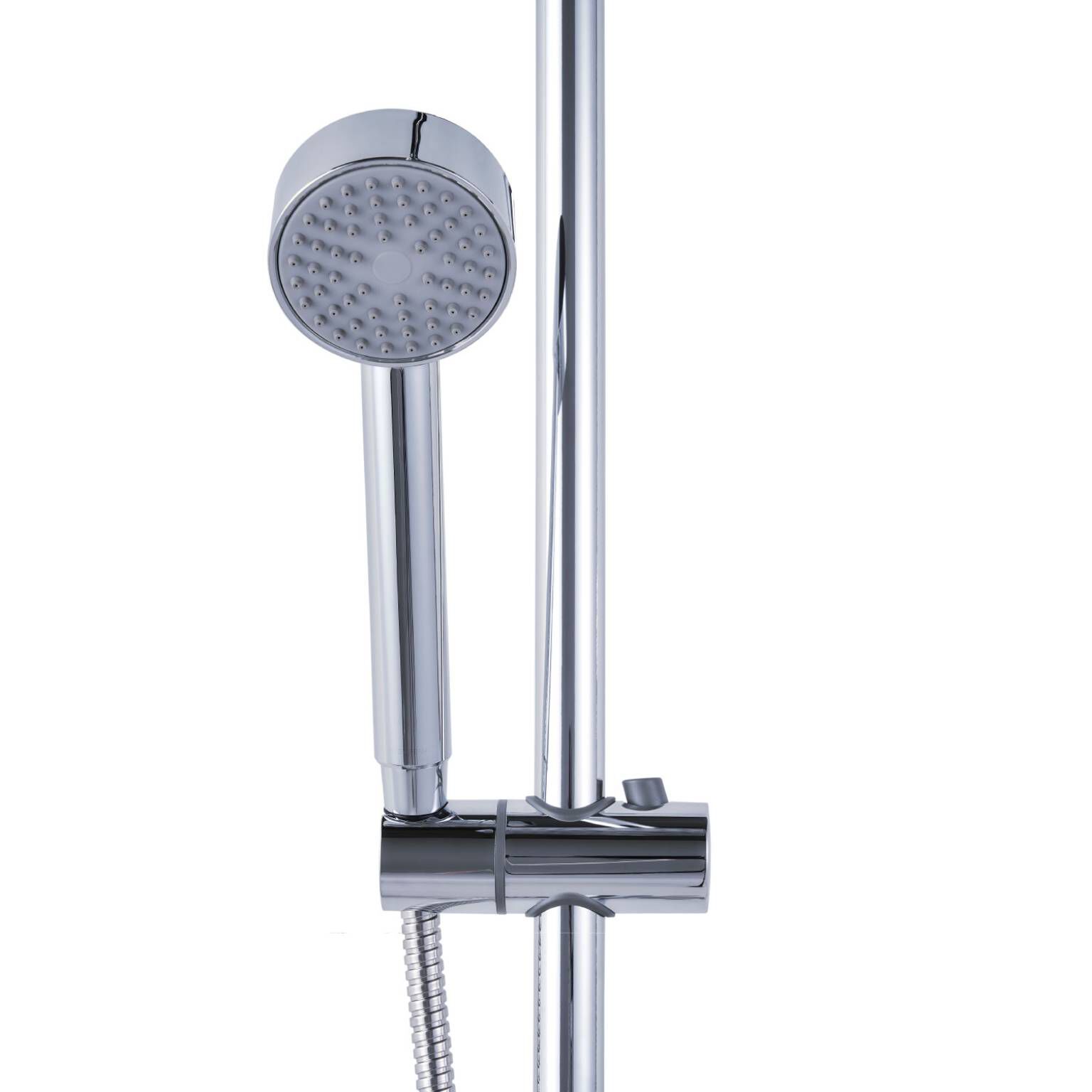 Regadera de muro para baño línea Georgia en cromo pulido,,hi-res image number null