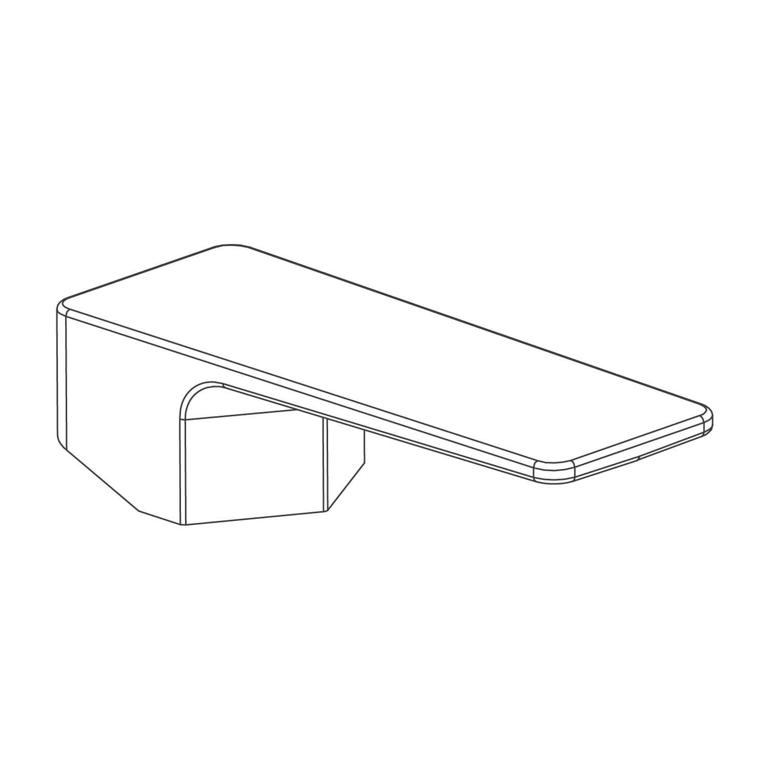 Maneral dessau para llave monomando alta y baja titanio mate,,hi-res image number null