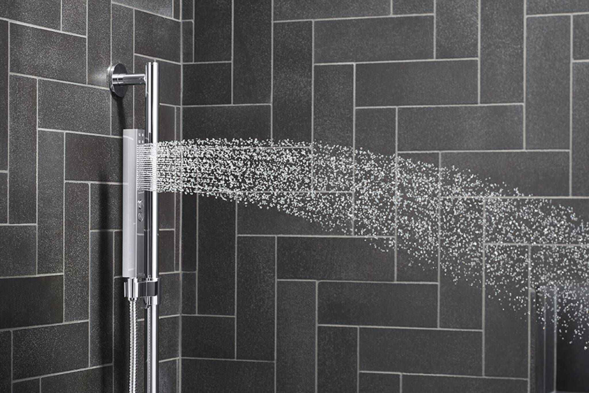 Regadera de mano multifunción línea Shift en cromo pulido,,hi-res image number null