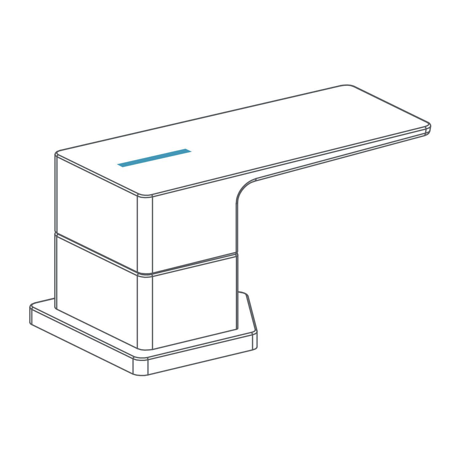 Maneral dessau fria para llave duomando cromo pulido,,hi-res image number null