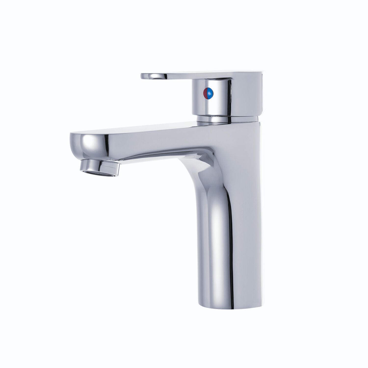 Llave monomando media para lavabo línea Georgia en cromo pulido,,hi-res image number null