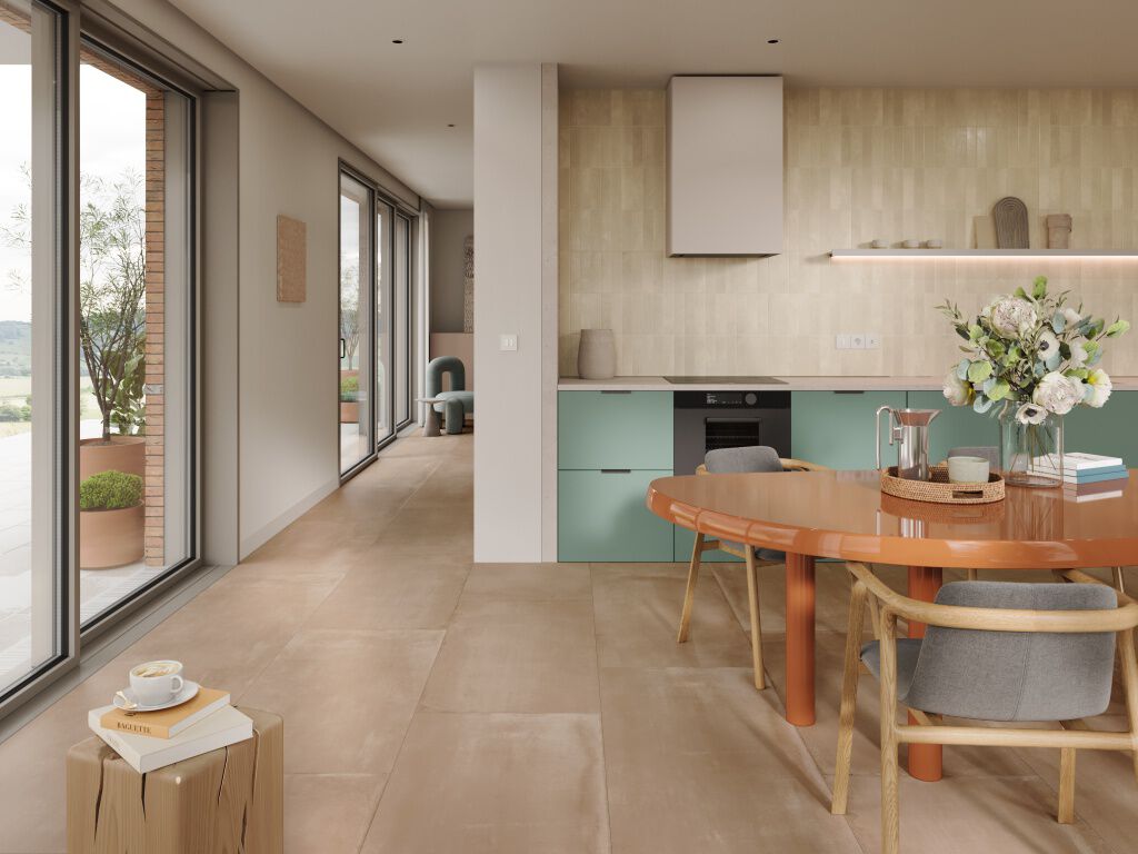 Cocina Miniature Blanco con Caf&eacute;,,hi-res