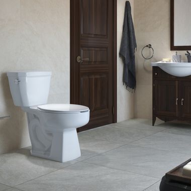 Baño Himalayas Rectificado Beige con Gris