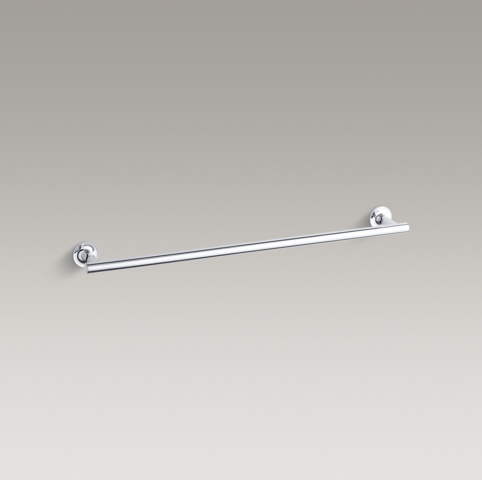 Toallero sencillo de 24" línea Purist en cromo pulido,,hi-res image number null