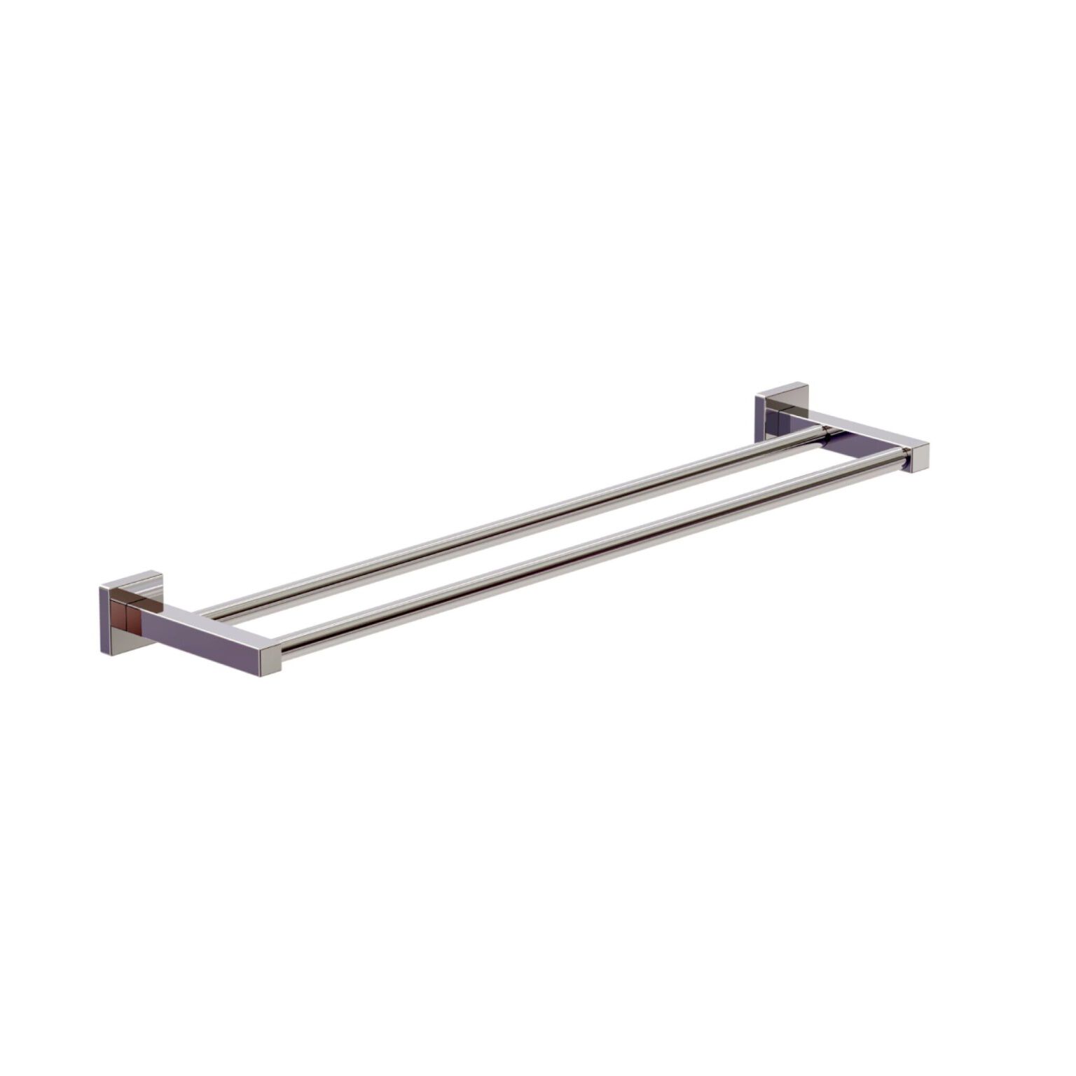 Toallero doble barra l&iacute;nea Georgia en cromo pulido,,hi-res image number null