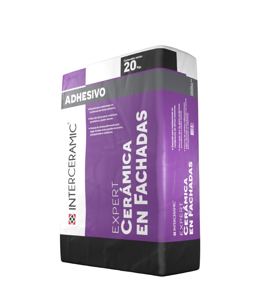 Adhesivo Expert Cerámica en Fachadas saco 20 Kg,,hi-res