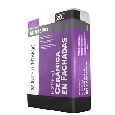 Adhesivo Expert Cerámica en Fachadas saco 20 Kg