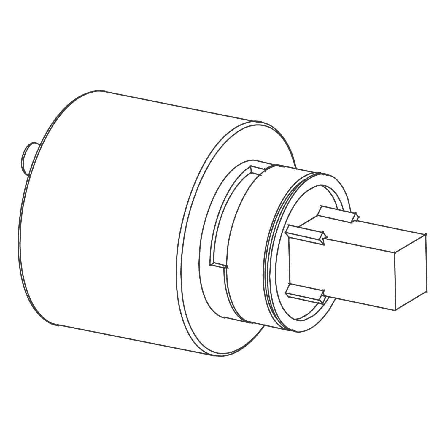 Cartucho ceramico weismar para llave monomando y conjunto de regadera unico,,hi-res