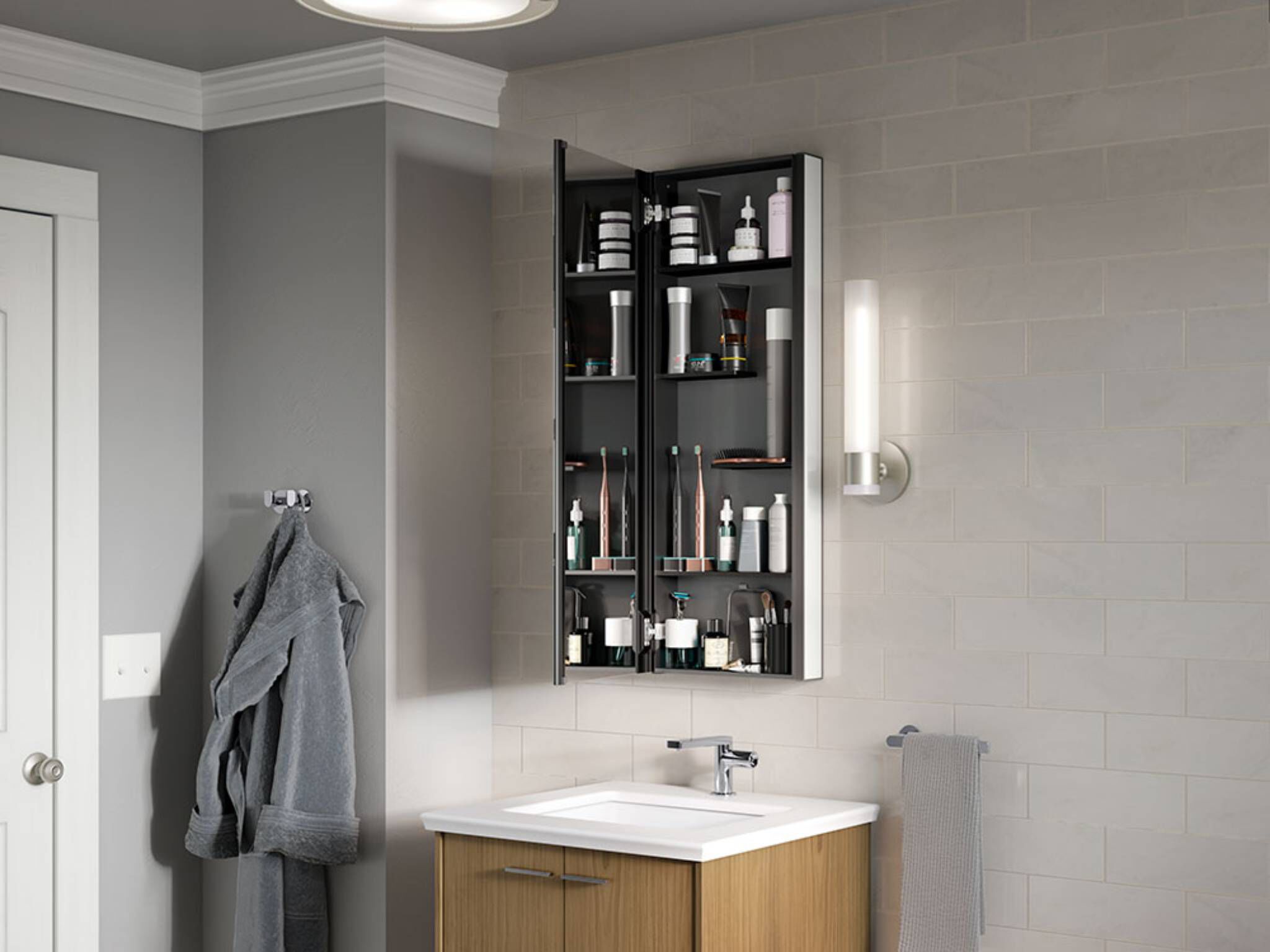 Espejo para baño línea Maxstow,,hi-res image number null