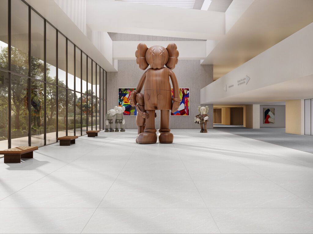 Uso Comercial Arkistone Blanco con Gris,,hi-res