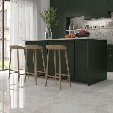 Cocina Serendipia Blanco con Gris