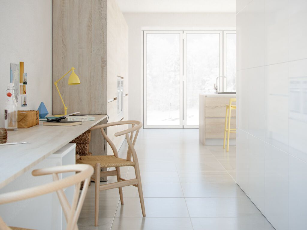 &Aacute;rea Com&uacute;n Absolute Blanco con Gris,,hi-res