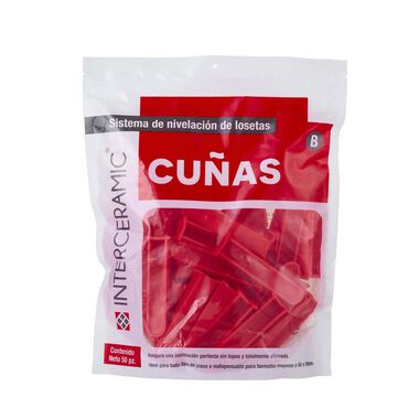 Cuña autonivelador 50 pza