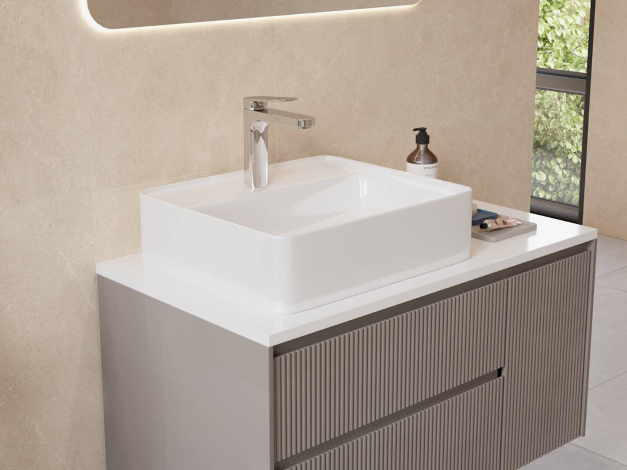 Lavabo de sobrecubierta línea Constanza®,,hi-res image number null