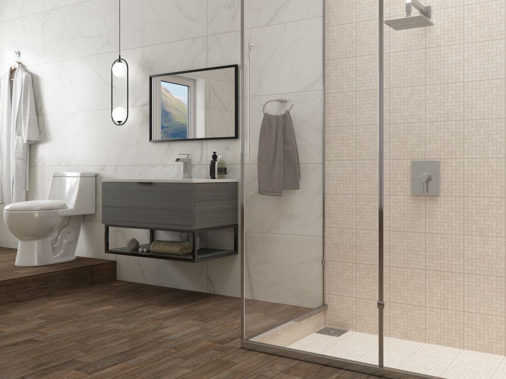 Baño Valparaiso Beige, Blanco y Café,,hi-res