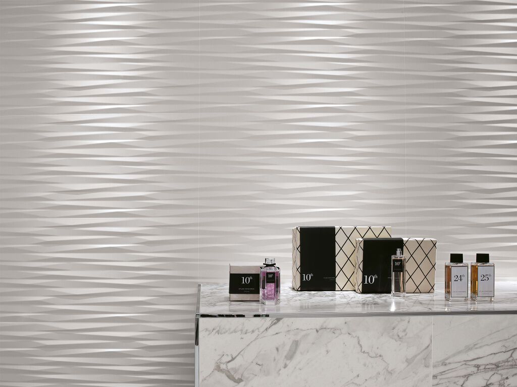 Uso Comercial 3D Wall Blanco,,hi-res