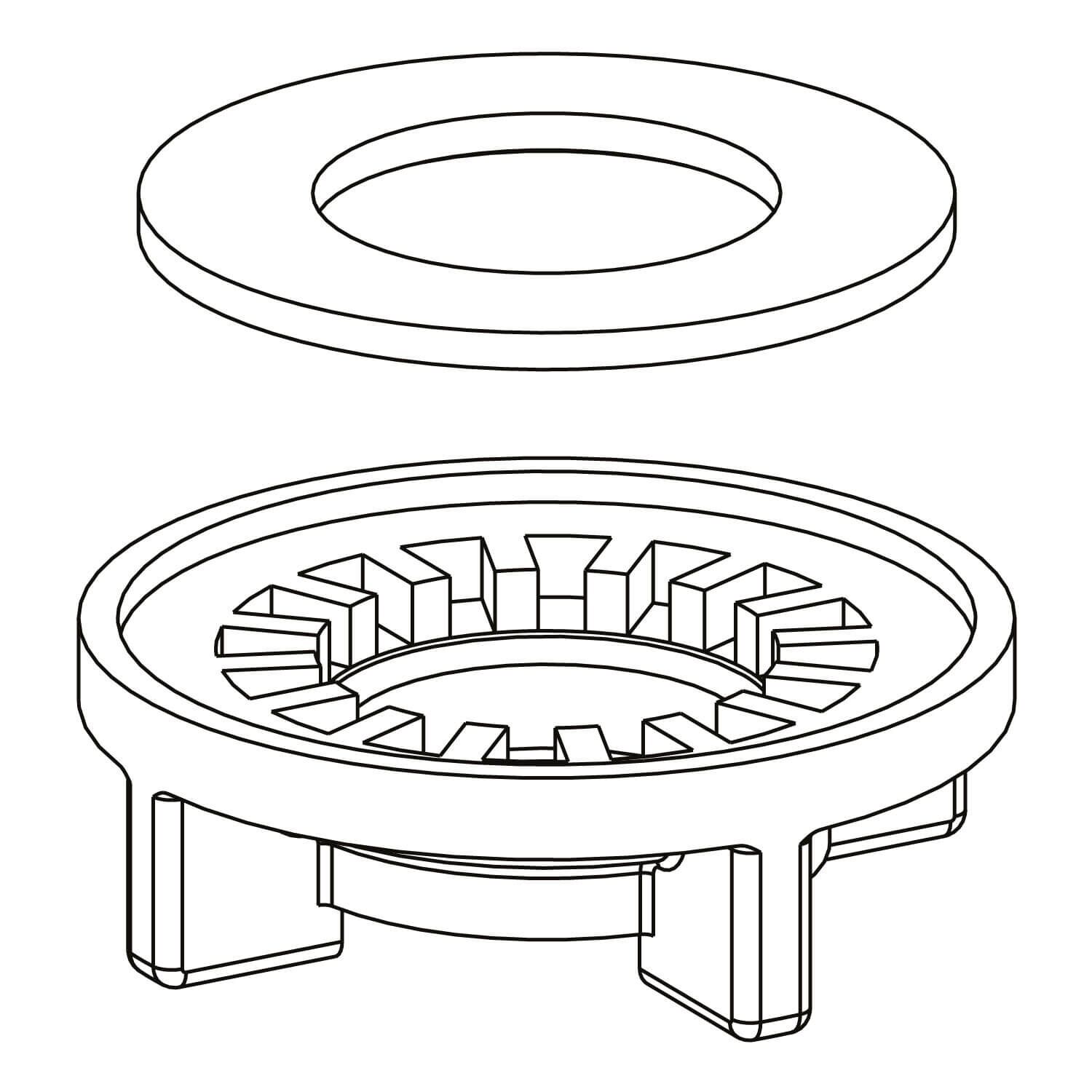 Kit de instalacion para llave centerset iguazu y victoria unico,,hi-res image number null