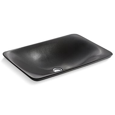 Lavabo Vessel línea Carrillón en ebony pearl