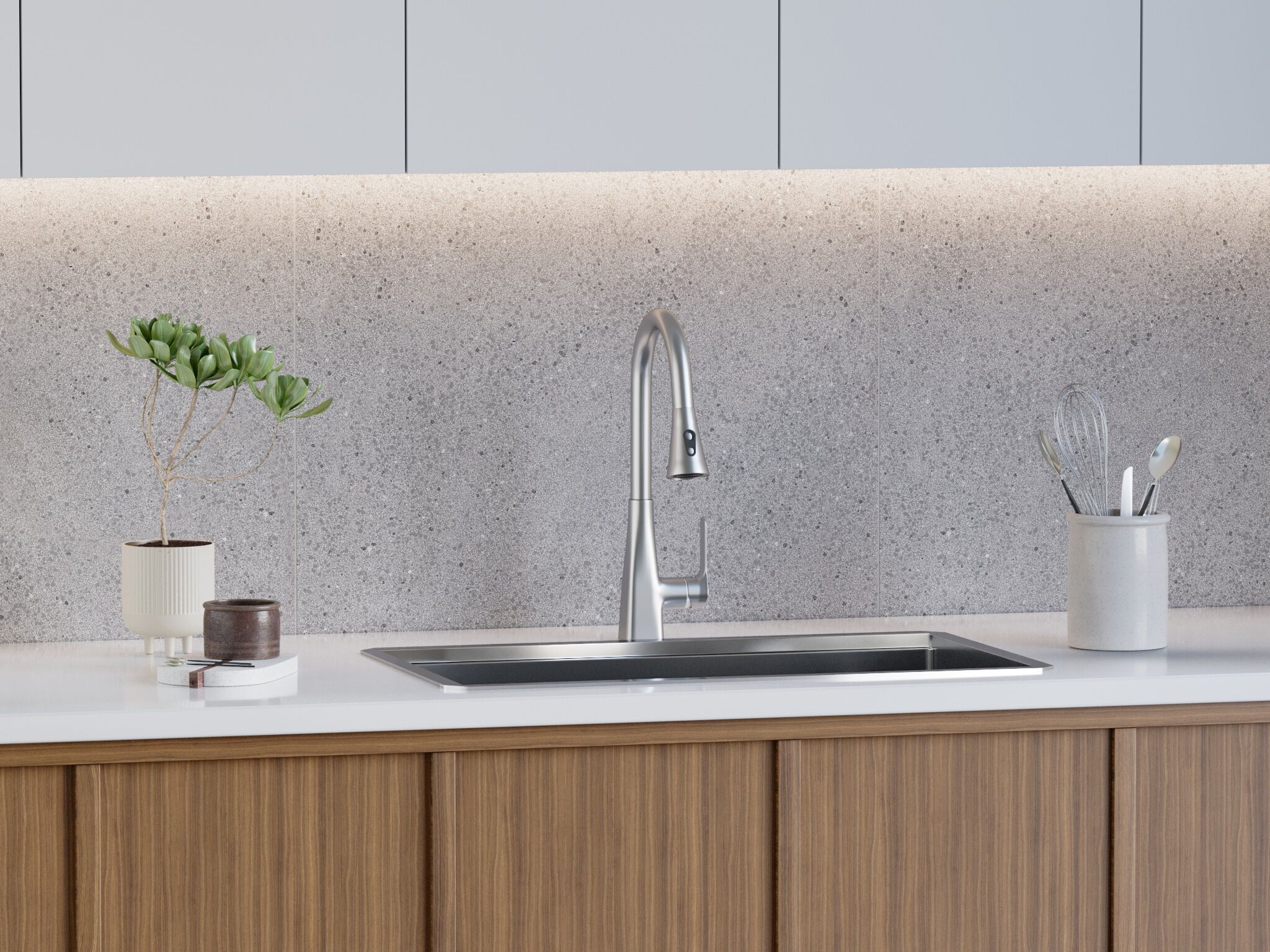 Llave monomando para cocina línea Berna® en cromo pulido,,hi-res image number null