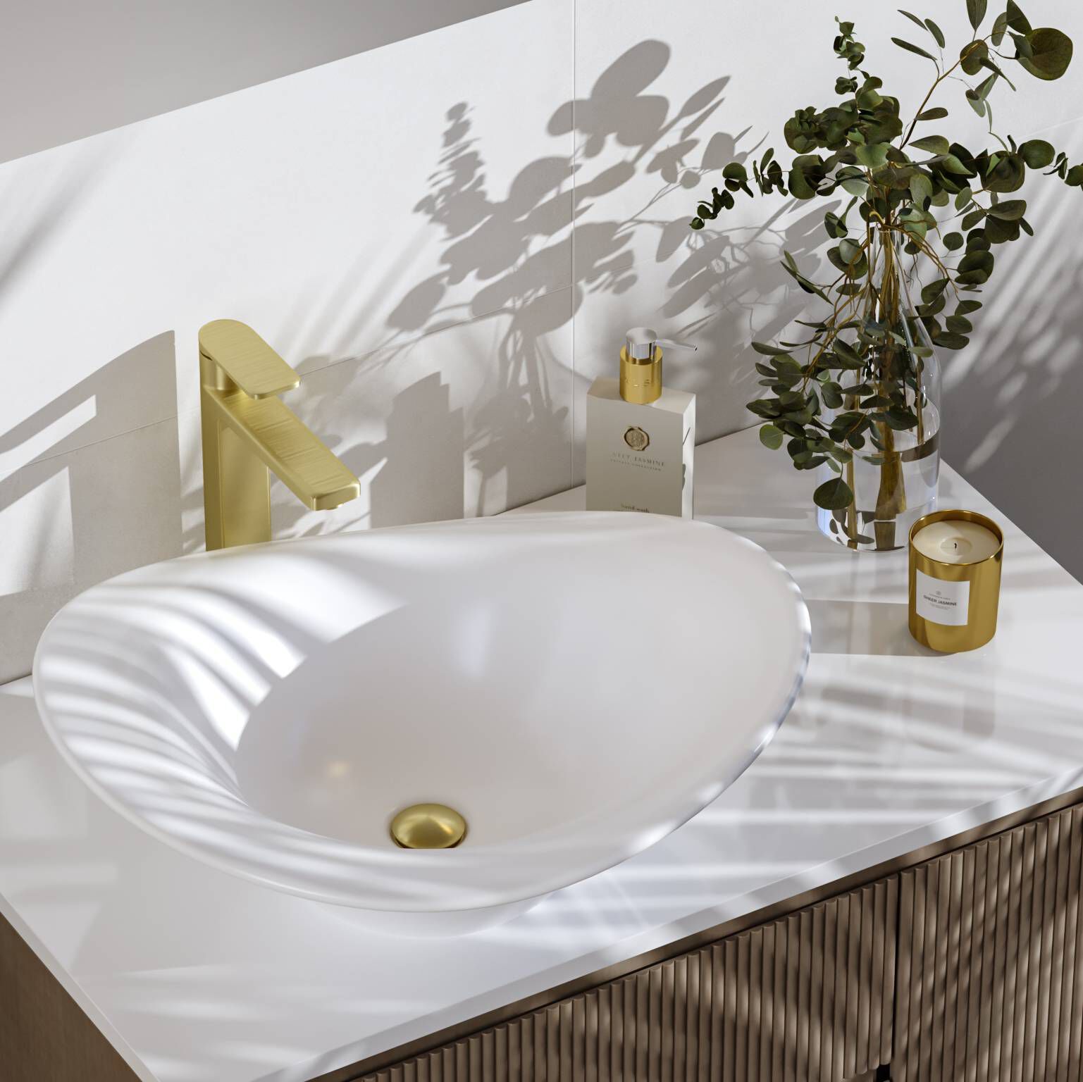 Lavabo Meissen sobrecubierta blanco,,hi-res image number null