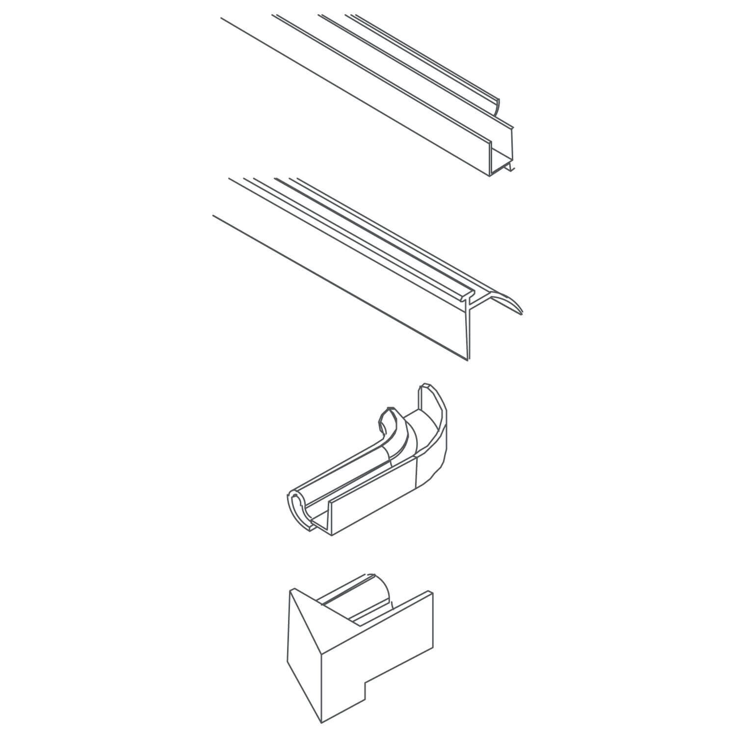 Riel alcala pro inferior sellador unico,,hi-res image number null