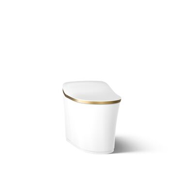 Sanitario inteligente Eir alargado de una pieza con descarga doble