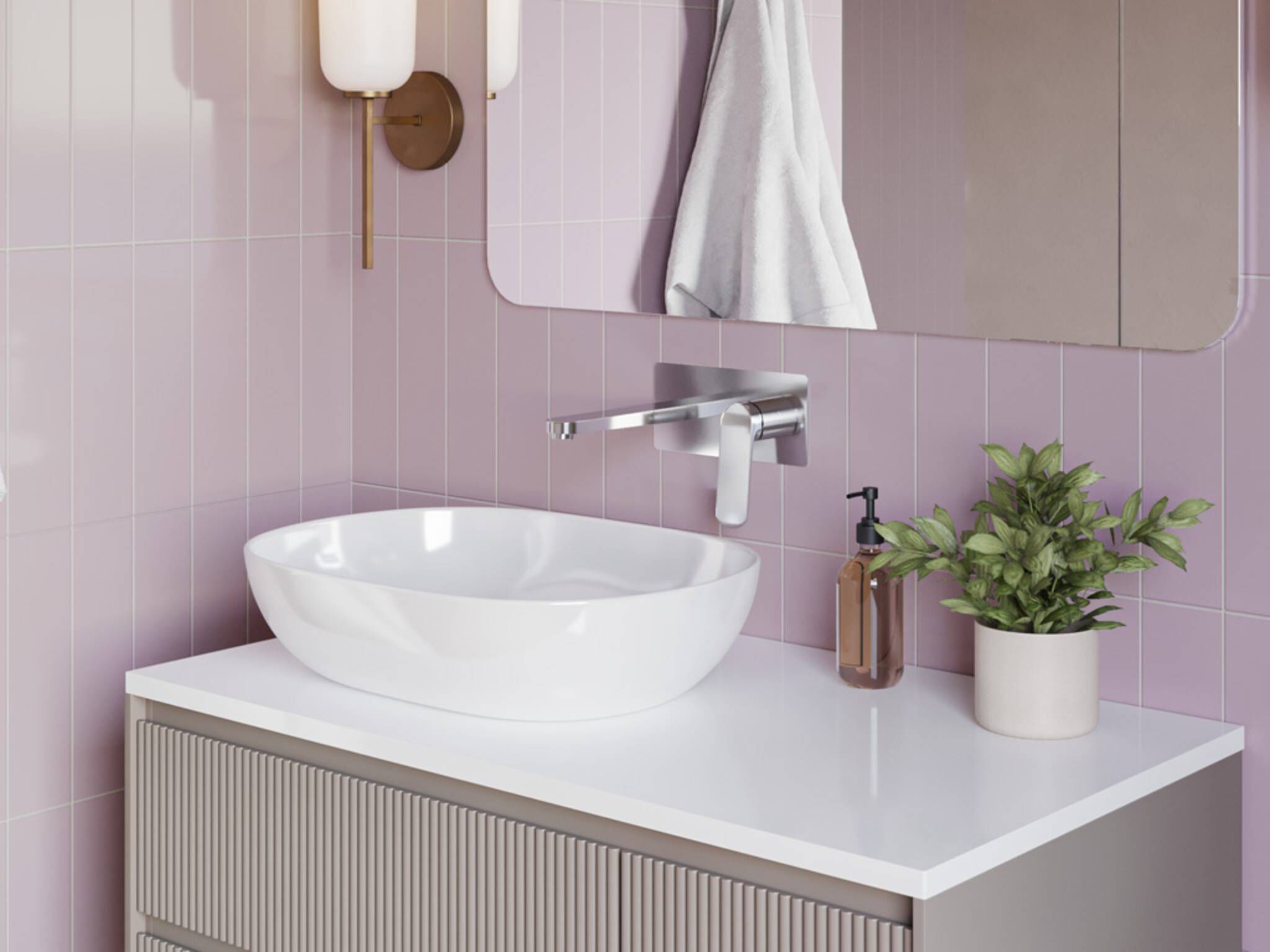 Lavabo de sobrecubierta línea Bolonia®,,hi-res image number null