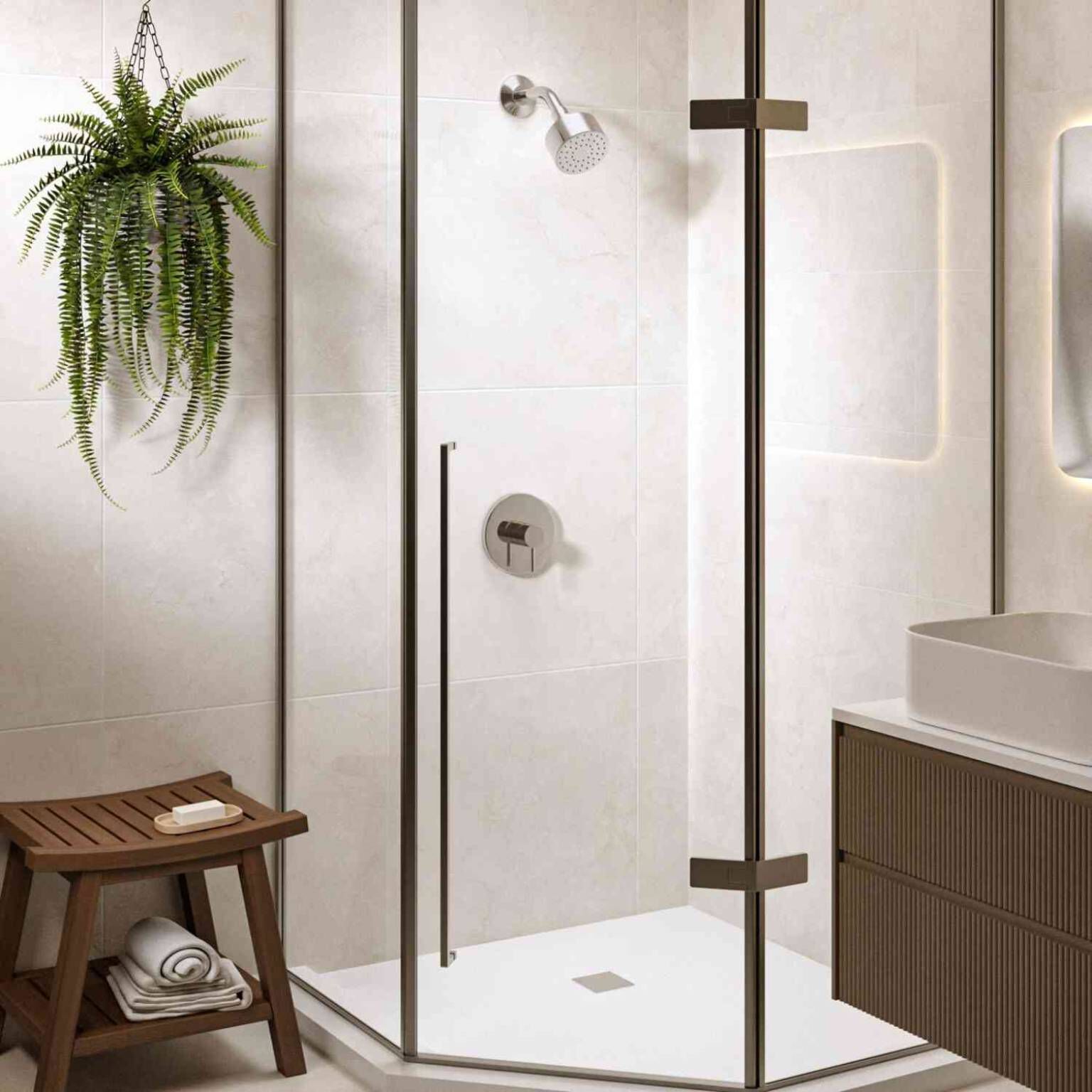 Conjunto de regadera línea Kansas en cromo pulido,,hi-res image number null