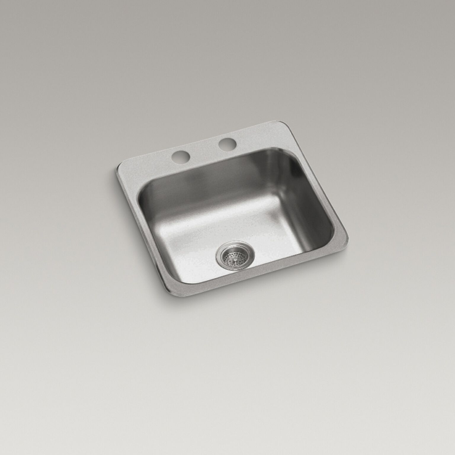 Tarja de una tina sobrecubierta línea Entertainment en acero inoxidable,,hi-res image number null