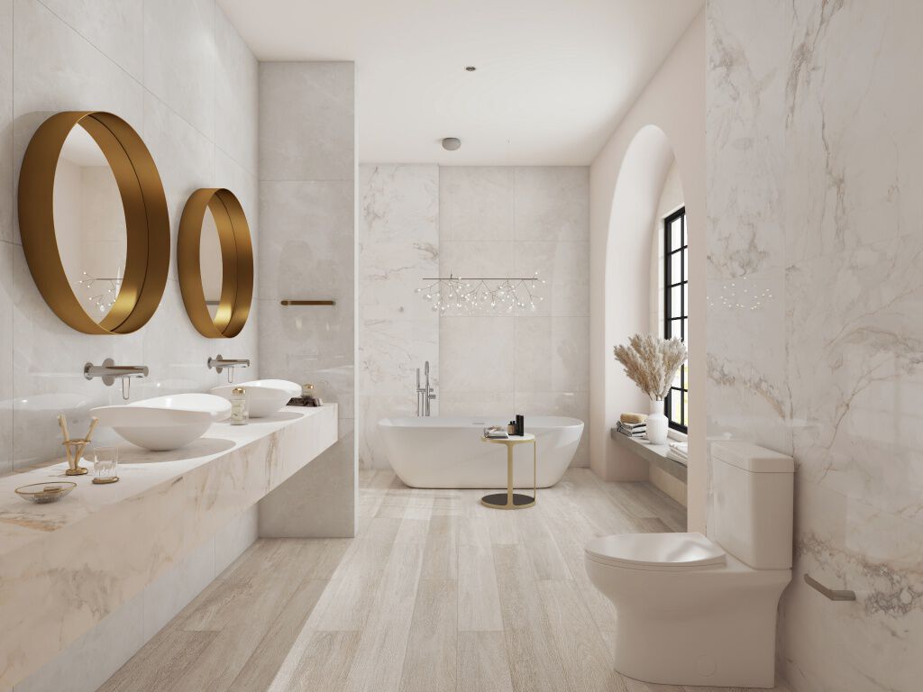 Baño Samsara Beige con Blanco,,hi-res