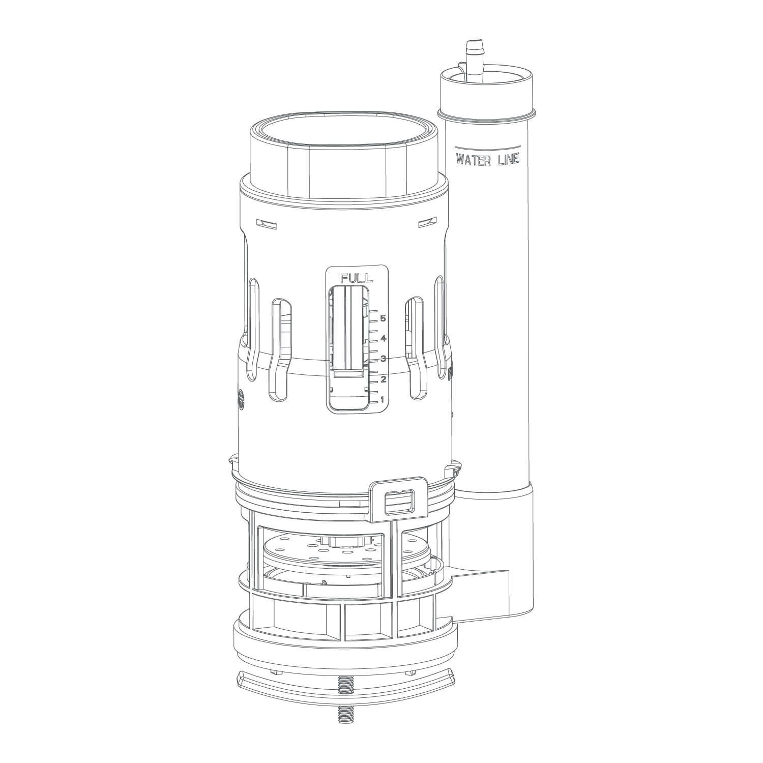 Valvula 820s-007-t6 de descarga estandar para sanitario unico,,hi-res