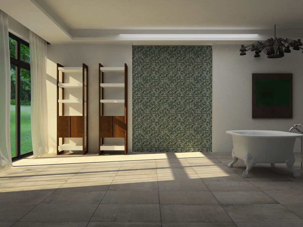 Baño Interglass Murano Azul con Gris,,hi-res