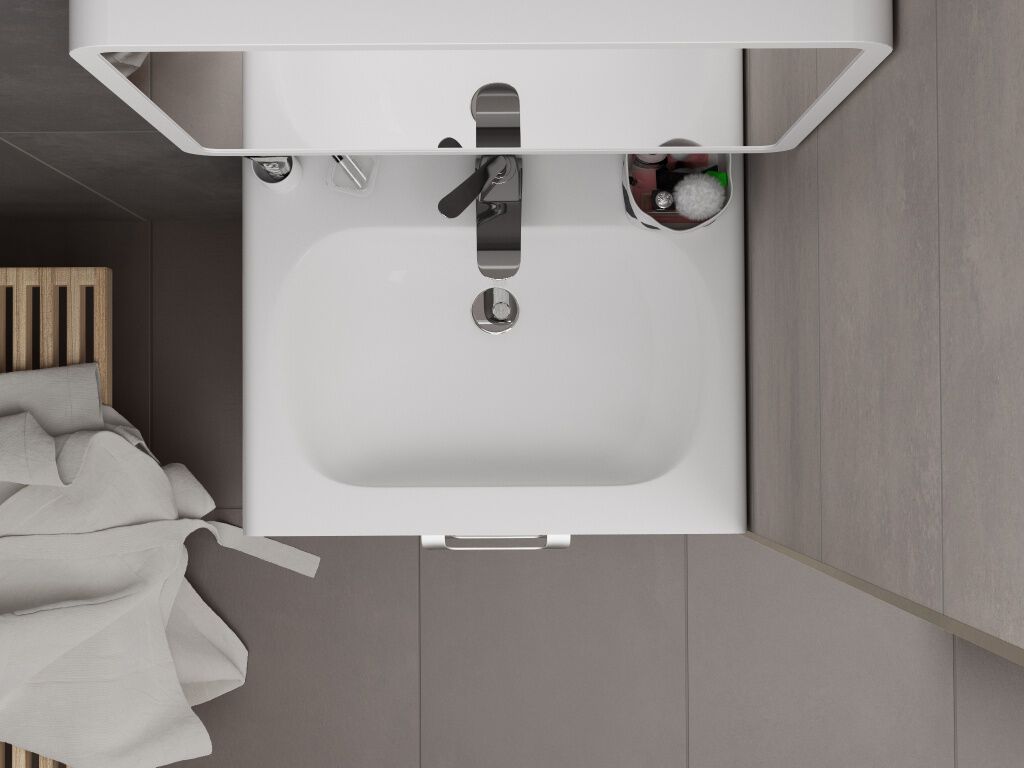 Ba&ntilde;o Polaris Gris,,hi-res