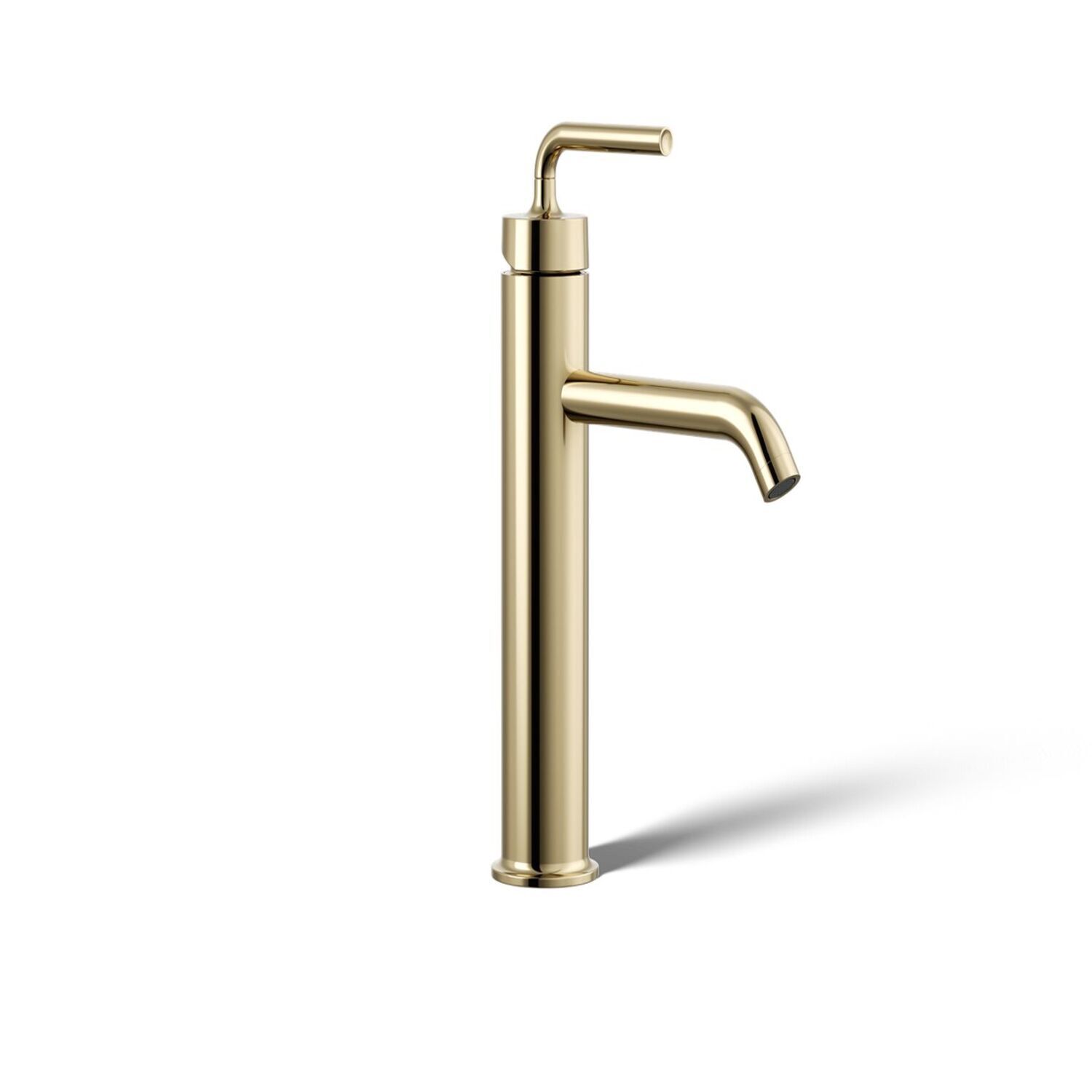 Llave Purist monomando alta para lavabo en dorado frances,,hi-res image number null