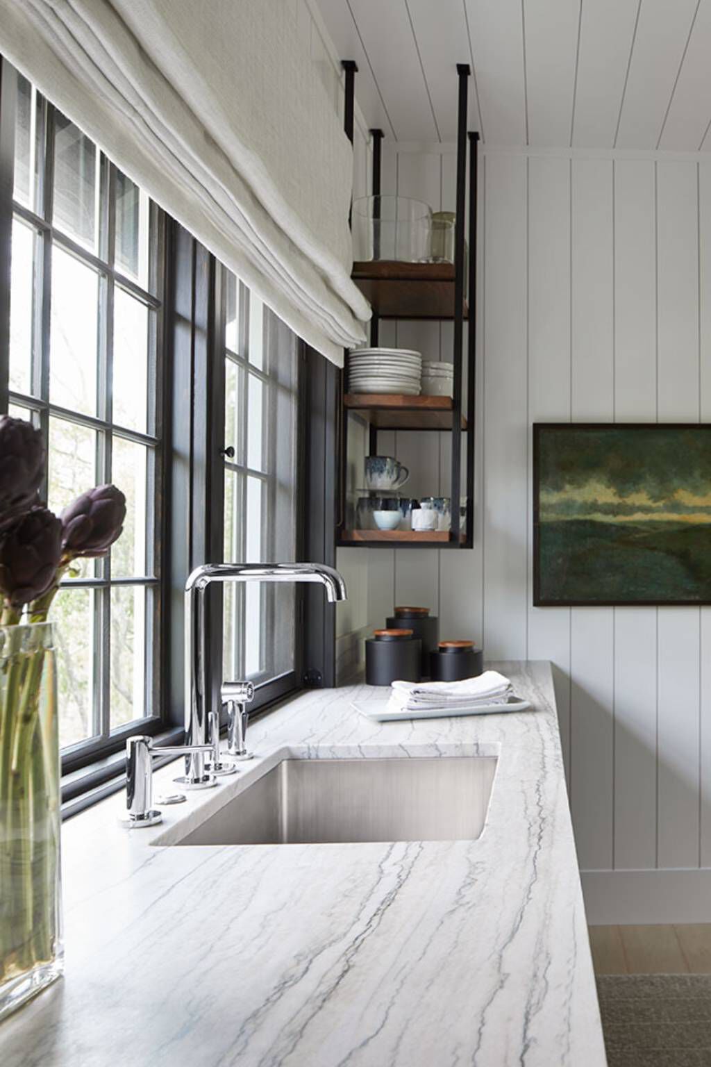 Tarja de una tina individual línea Vault en acero inoxidable,,hi-res image number null