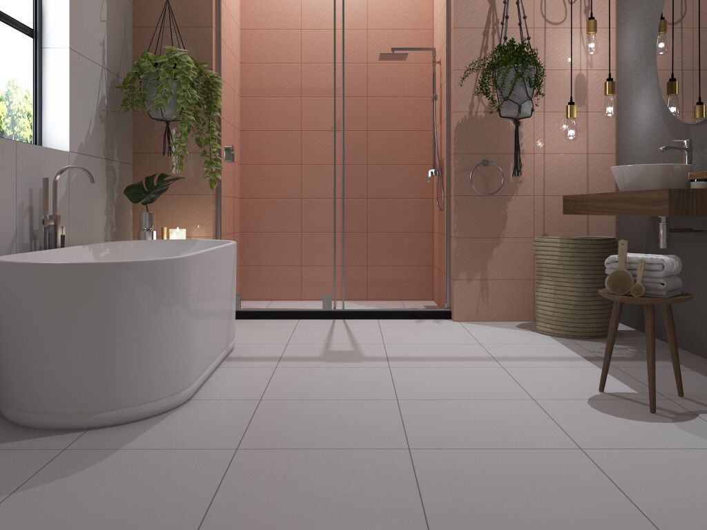 Ba&ntilde;o Kirigami Rosa,,hi-res