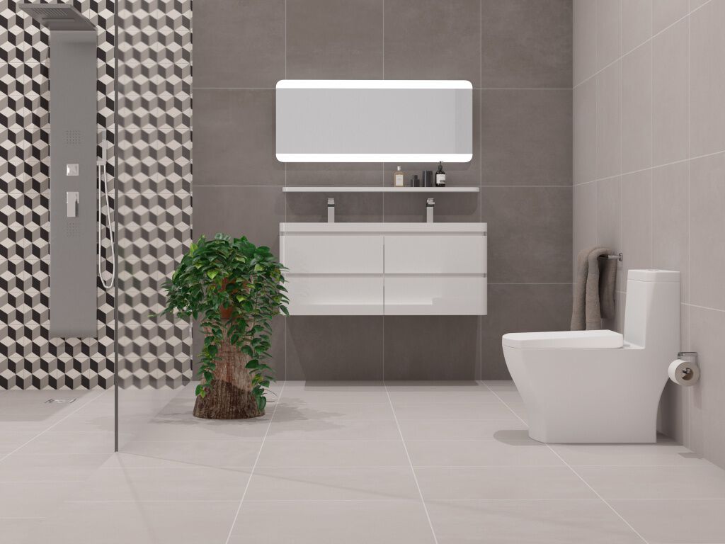 Ba&ntilde;o Epoca Blanco con Gris,,hi-res