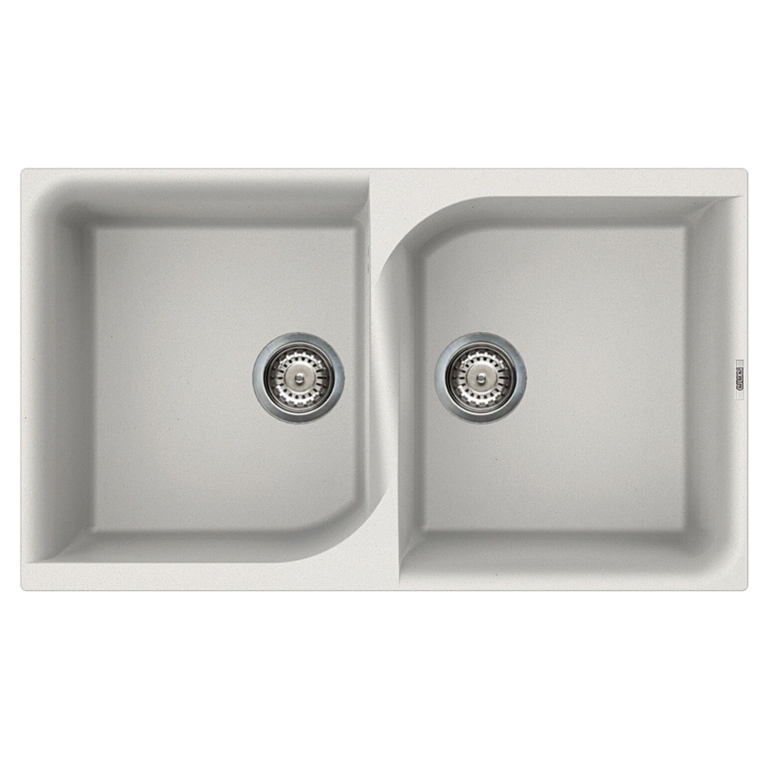 Tarja de dos tinas sobrecubierta línea Ego 450 en titanio,,hi-res image number null