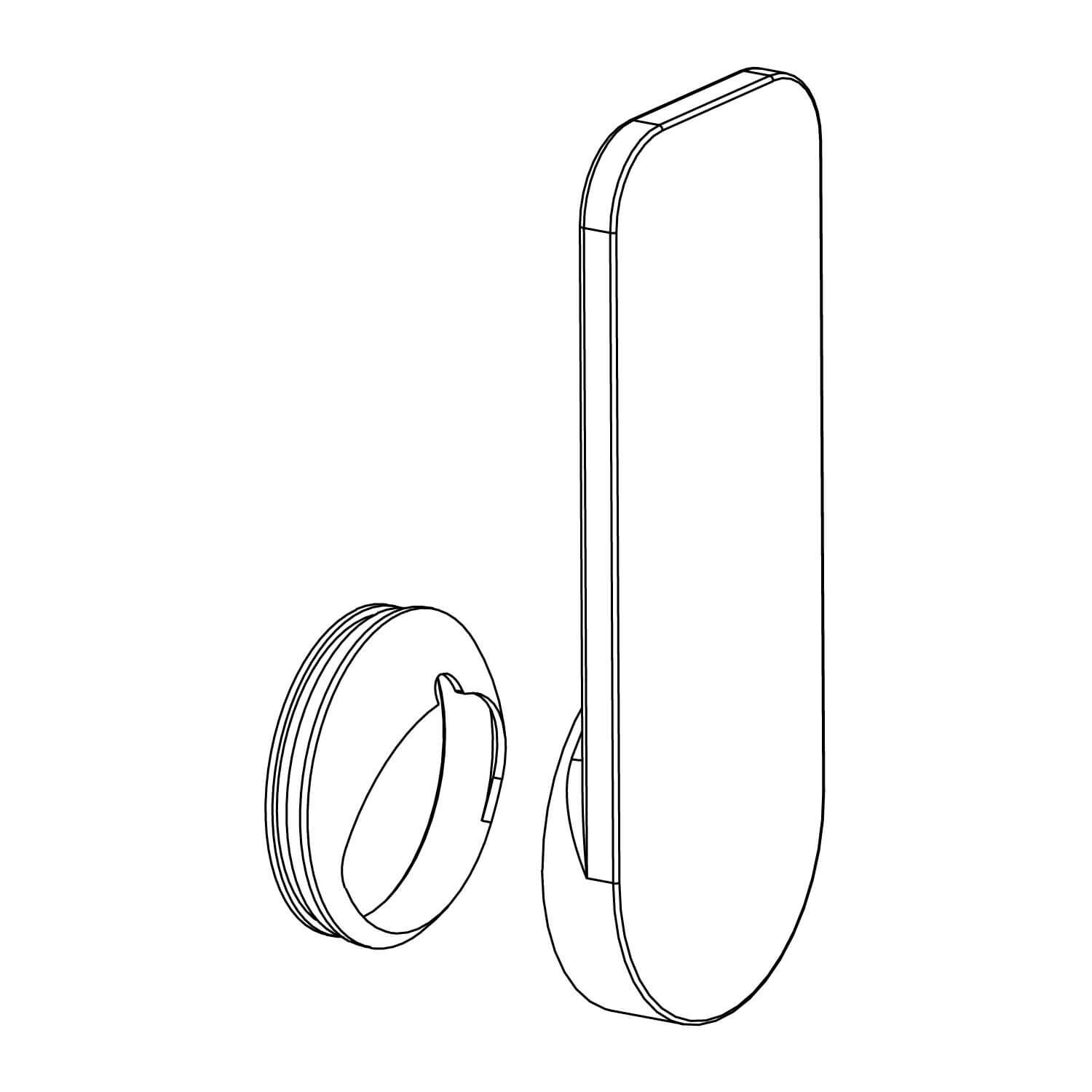 Maneral moscú para llave de cocina negro mate,,hi-res image number null