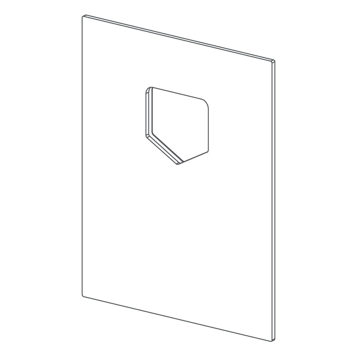 Chapeton dessau decorativo para valvula de conjunto de regadera titanio mate,,hi-res image number null