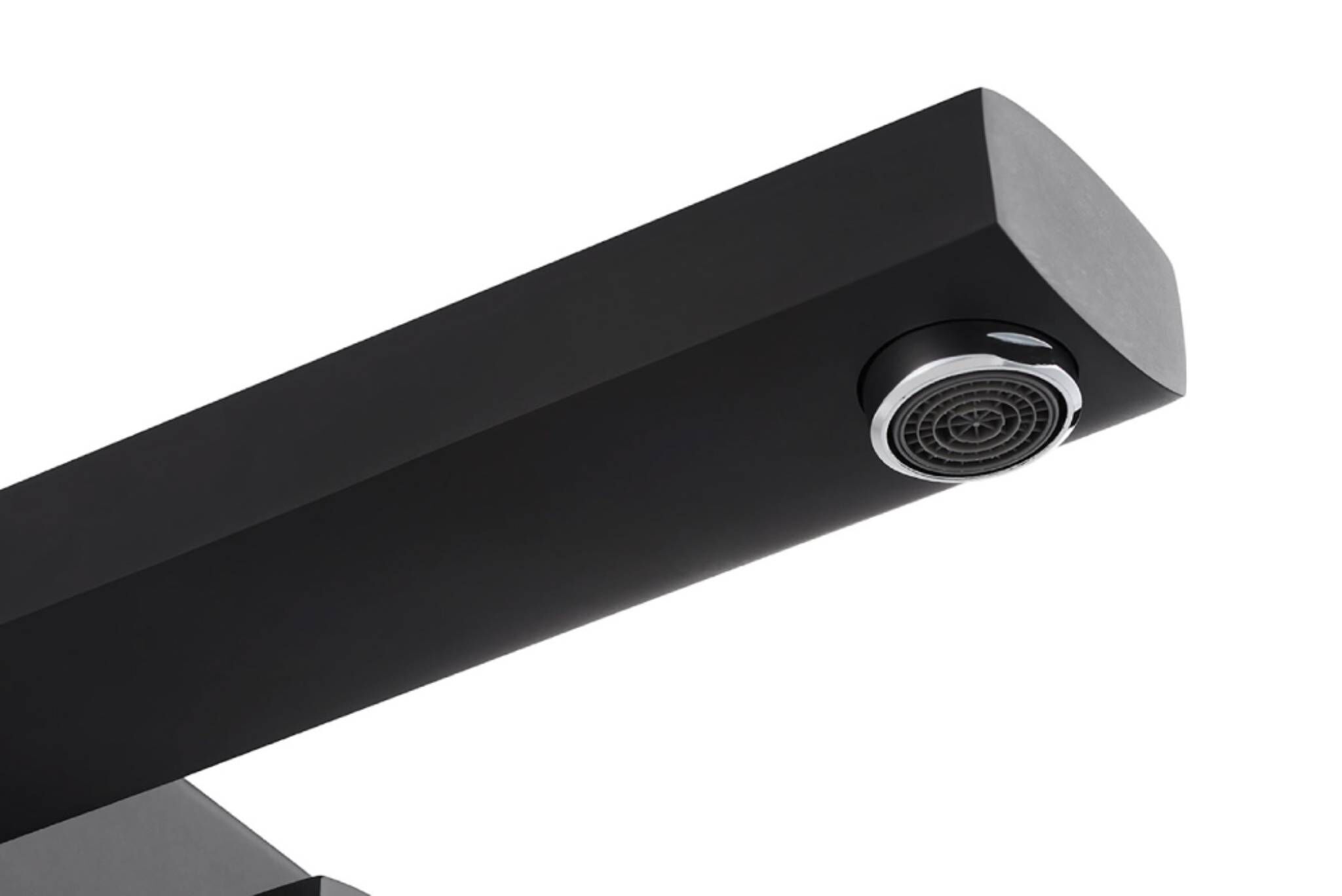 Llave de muro para lavabo línea Versalles en negro mate,,hi-res image number null