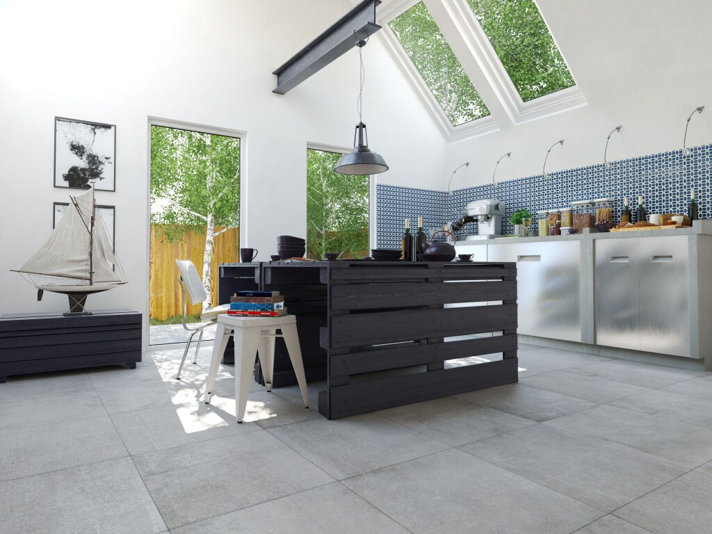 Cocina Dots Azul con Gris,,hi-res