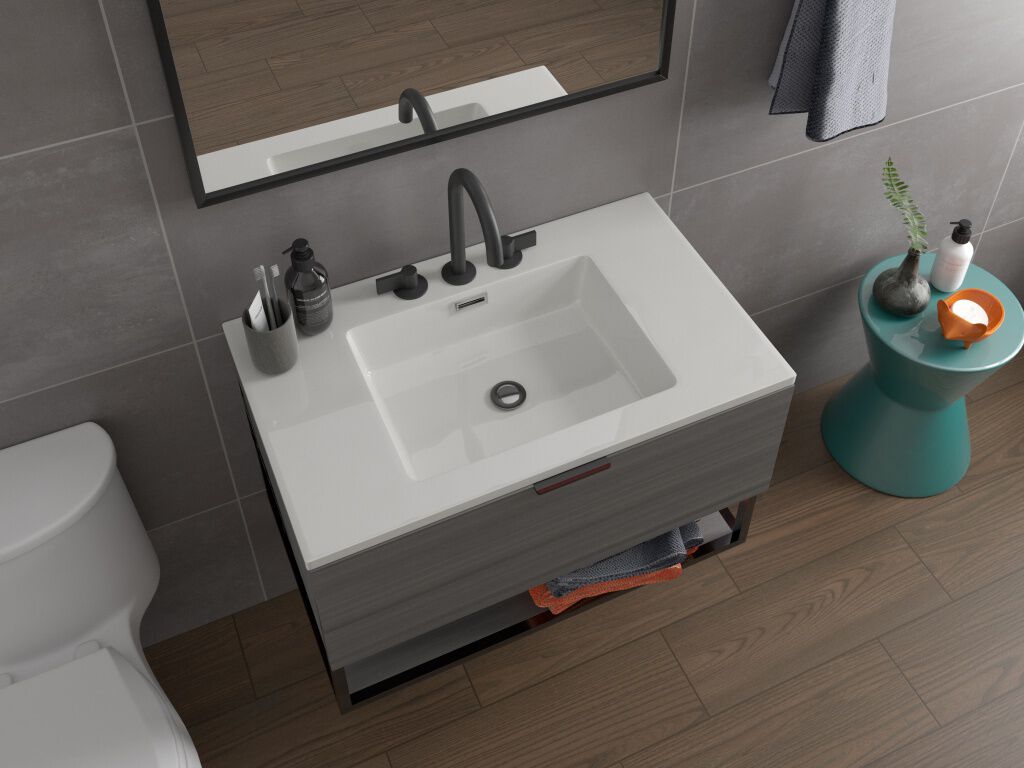 Baño Alpino Café con Gris,,hi-res