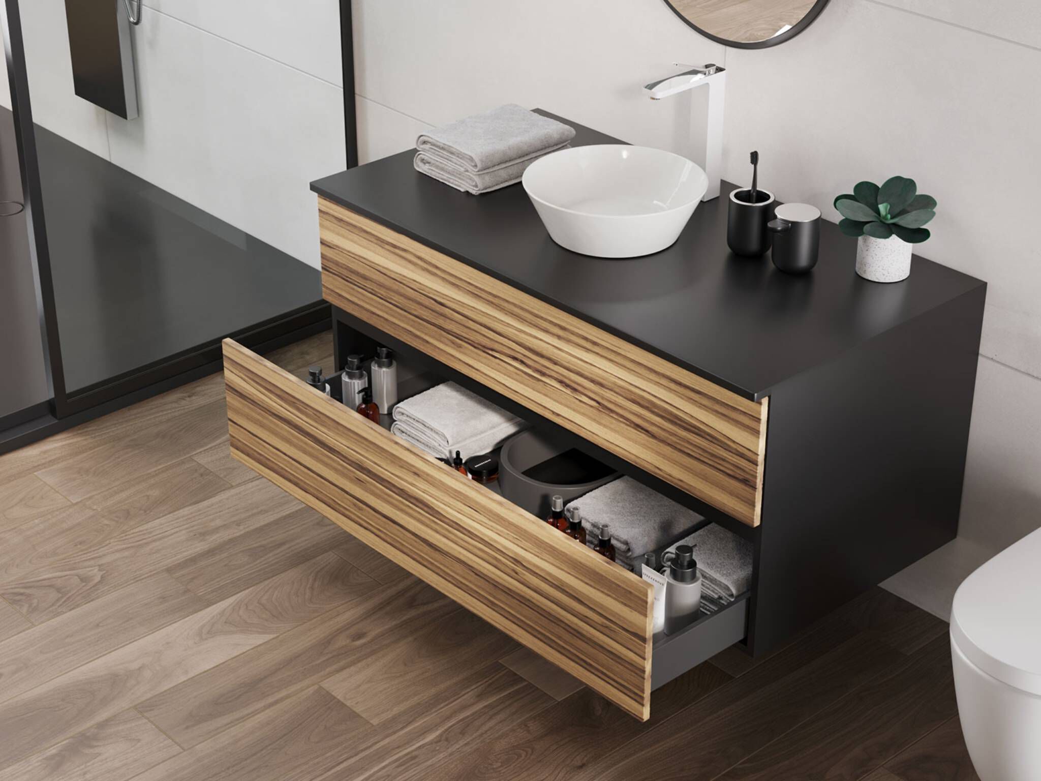 Llave monomando alta para lavabo línea Siena en cromo blanco,,hi-res image number null