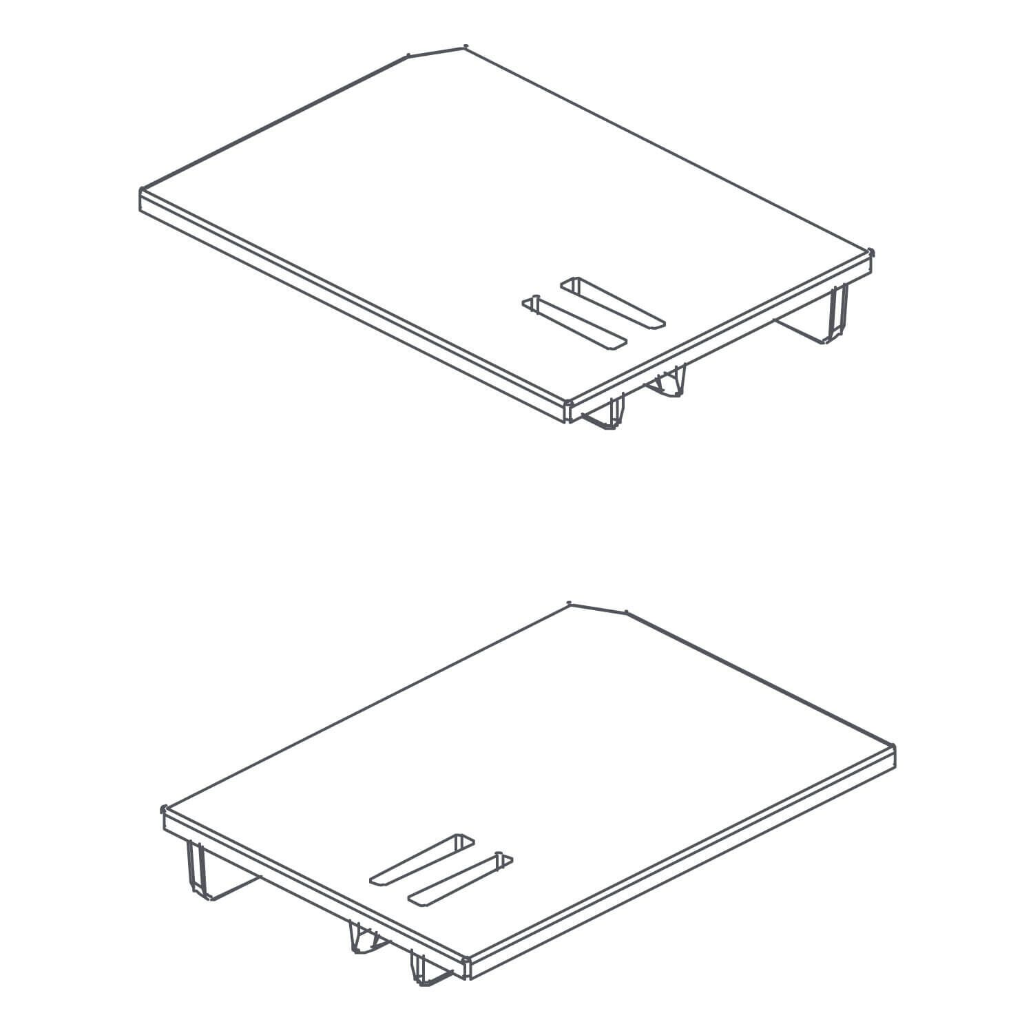 Cubiertas verona pro de perfiles para cristales laterales fijos unico,,hi-res image number null