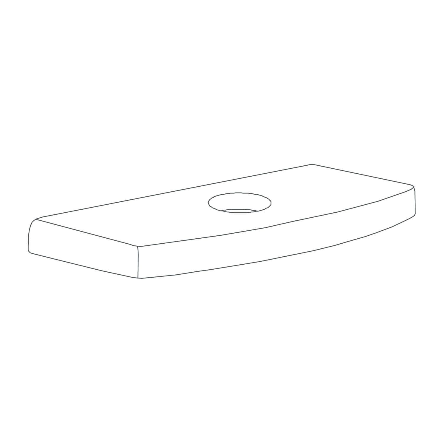 Tapa de tanque avalon para sanitario blanco,,hi-res