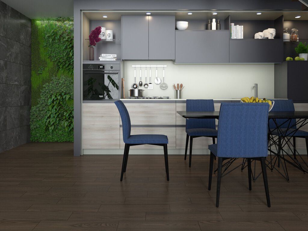 Cocina Antartida Caf&eacute; con Gris,,hi-res