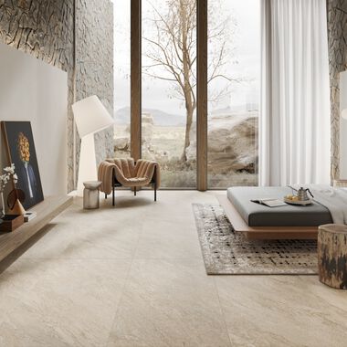 Recámara Quartzite Beige con Gris