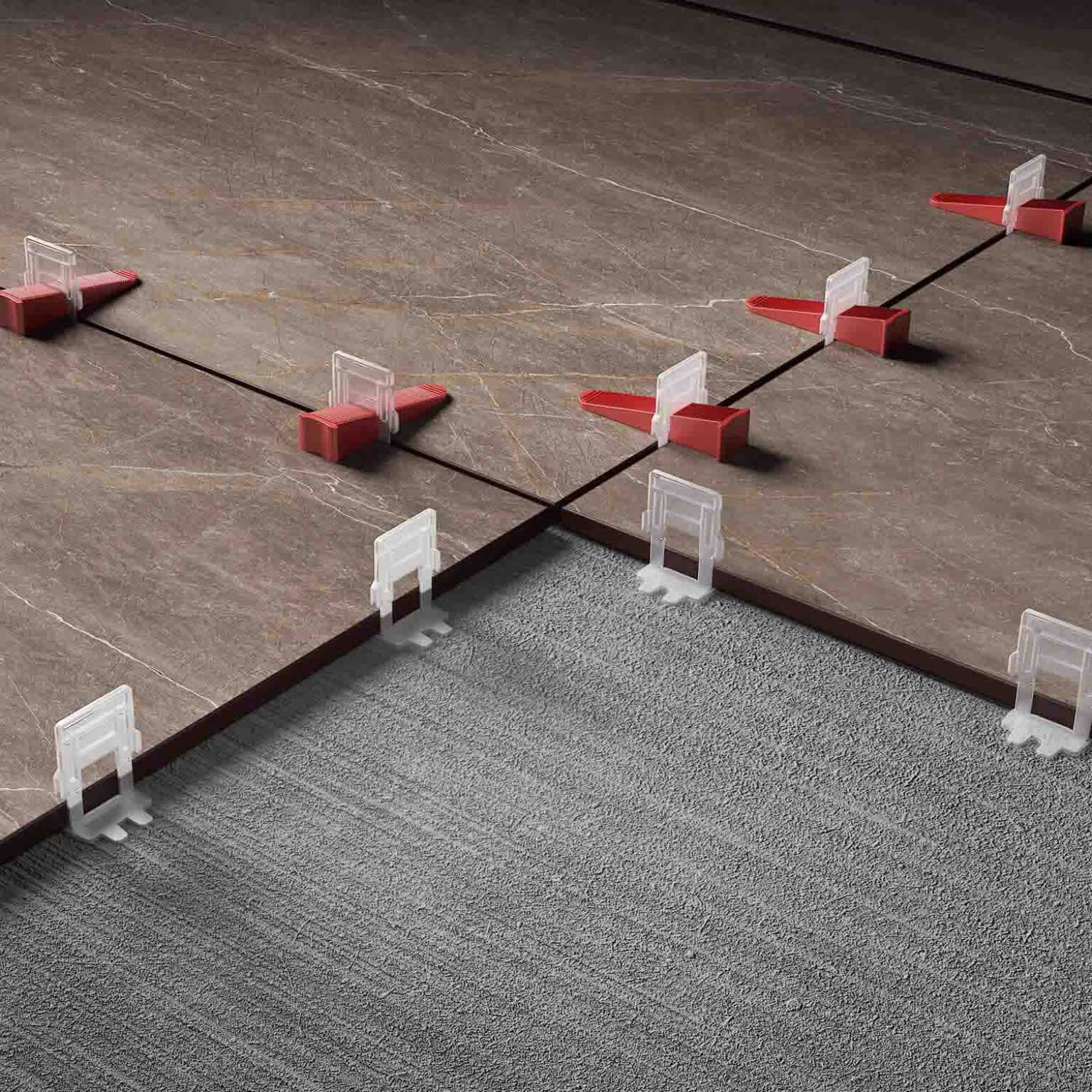 Corbata Autonivelador para Slabs 1mm 50pzas,,hi-res image number null